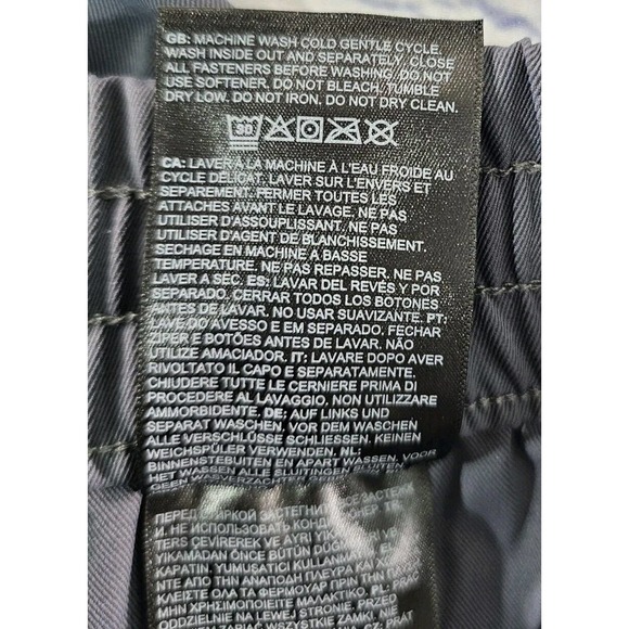 North Face Standard Jogger Gray Drawstring Water Repellant Flash Dry WOMENS 2X - Picture 8 of 14